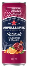 San Pellegrino Naturali Melograno Arancia 