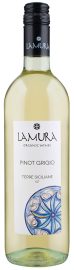 Lamura Pinot Grigio Igt Organic Wines Sicilia 