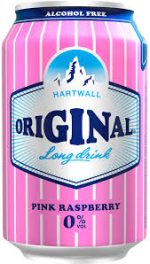 Hartwall Original Long Drink Zero Pink Rasberry 0% 