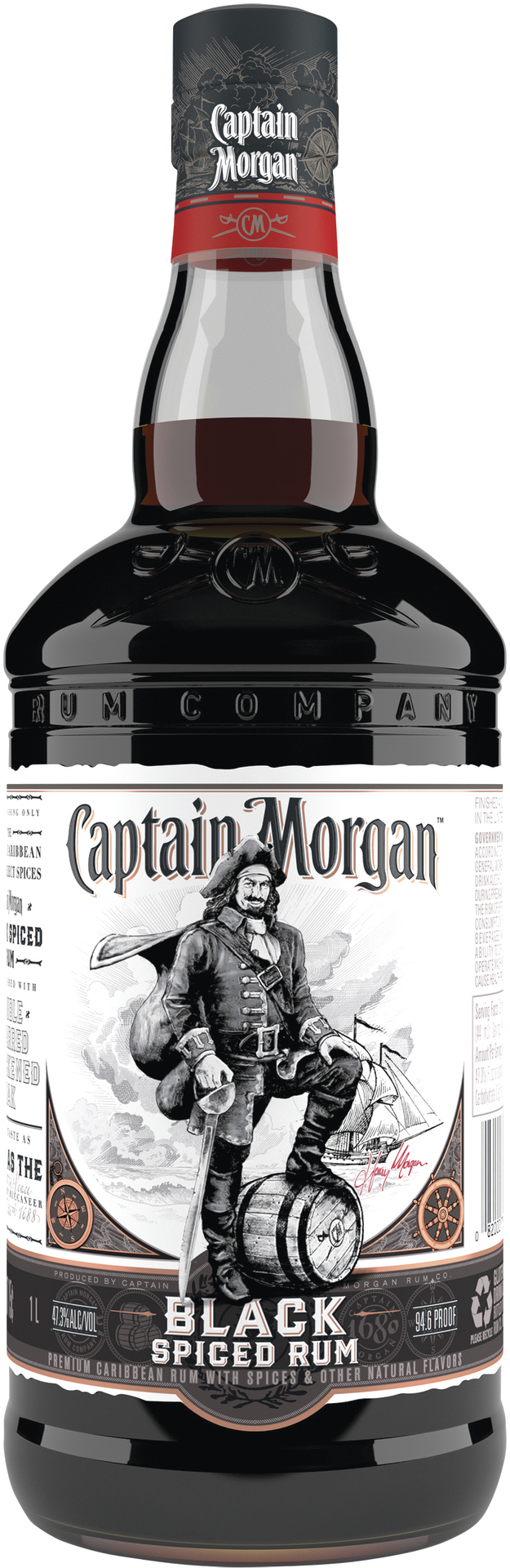 Captain Morgan Black Spiced 40% | Alcostore
