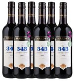 Hardys Bin 343 Cabernet Shiraz 6 X 0,75l Kast 