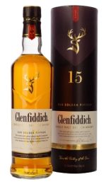 Glenfiddich 15 Y Solera Reserve 40% vol | Pudel + tuub | 0.7L