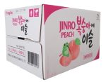 Jinro Soju Peach 20 X 0.35l Kast 13% vol | Kast | 7L