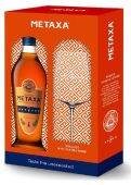 Metaxa 7* 40% 0,7l Karbis Veiniklaasiga 