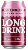 Koskenkorva Long Drink Vodka & Red 5% vol | Purk | 0.33L